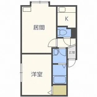 Realize【205号室】の間取り