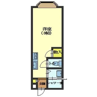 シティマンション【207号室】の間取り