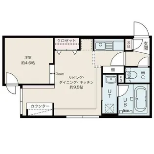 北海道札幌市中央区南八条西12丁目【マンション】の間取り