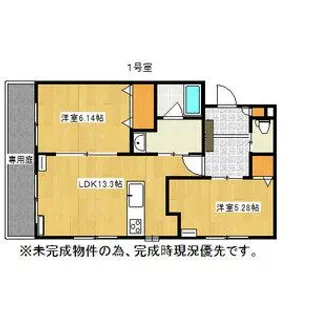 アーバンテラス【1階】の間取り