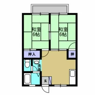 ハイツボニータ【103号室】の間取り