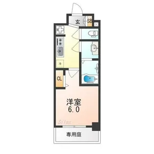 プレサンスTHE KYOTO 彩美【1階】の間取り