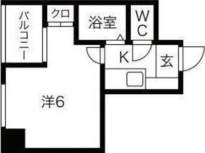BELONG千林【9階】の間取り
