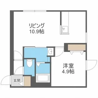 Lapis lazuli山鼻【403号室】の間取り