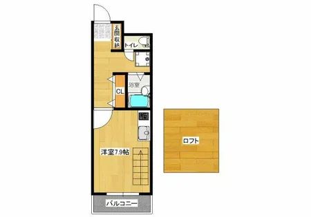 エグゼK&KⅡ【7階】の間取り