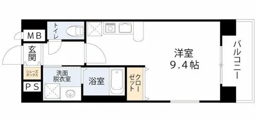 ランドマークシティ北梅田【3階】の間取り
