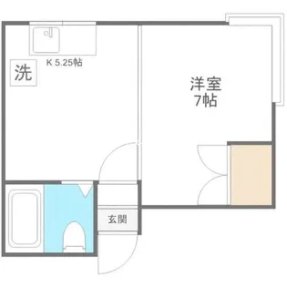 北海道札幌市手稲区前田六条16丁目【アパート】の間取り