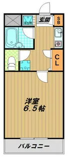 コーポ岡田【2階】の間取り