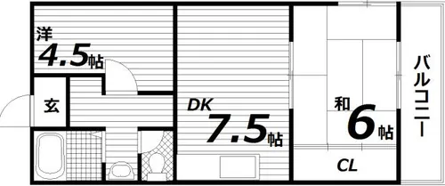 兵庫県神戸市長田区五位ノ池町3丁目【マンション】の間取り