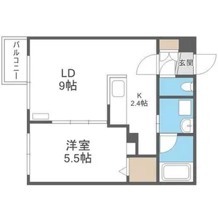 ガレット【4階】の間取り