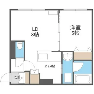 ガレット【3階】の間取り