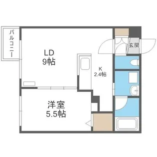 ガレット【3階】の間取り