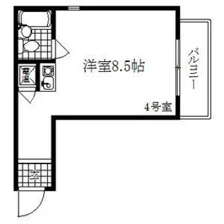 ヴァンベール原【2階】の間取り