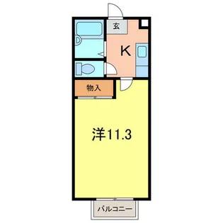 MAGNOLIA HOUSE【1階】の間取り