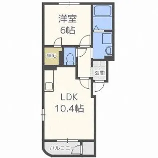 Reiz山の手【2階】の間取り