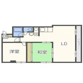 第2宏友ハイツ【303号室】の間取り