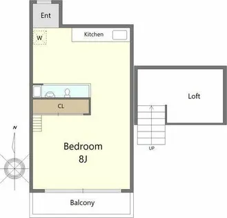 シャトレーヌHINATA【302号室】の間取り