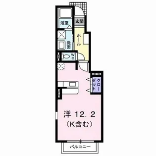 プランドール【1階】の間取り