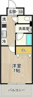 CITY SPIRE 名駅前【10階】の間取り