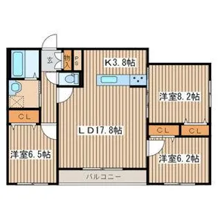 Prestige27【2階】の間取り