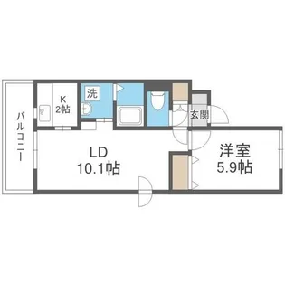 アイビル2【2階】の間取り