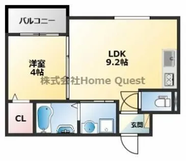 Luce Prima【3階】の間取り