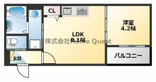 Luce Prima【2階】の間取り