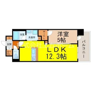WISTERIA CREST【2階】の間取り