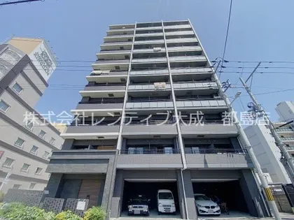 大阪府大阪市都島区中野町1丁目【マンション】の外観