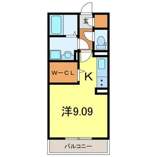 プレジール【2階】の間取り