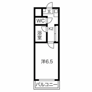 サンジュネス【2階】の間取り