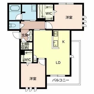 VIEGRACIEUSE【3階】の間取り