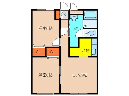 ステアSH【203号室】の間取り