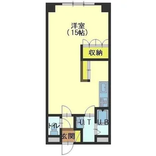 プチシャトー【319号室】の間取り