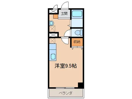 第3さくらマンション【8階】の間取り