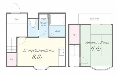 サンライフクローバー【1階】の間取り
