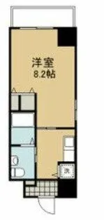 PARK HILLS 都島 Noble【6階】の間取り