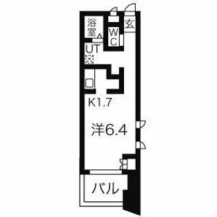 グランステージ千種【4階】の間取り
