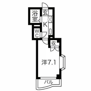 シティライフ本山【2階】の間取り
