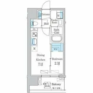 デュオフラッツ今池フレナ【4階】の間取り