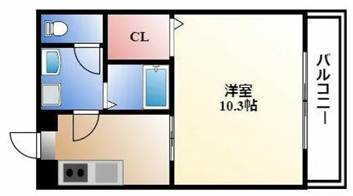 グレイス泉【3階】の間取り