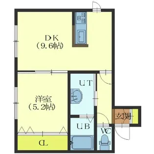 リブレ【203号室】の間取り