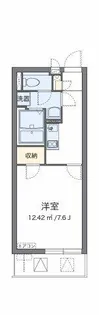 クレイノエルズ東湊【201号室】の間取り