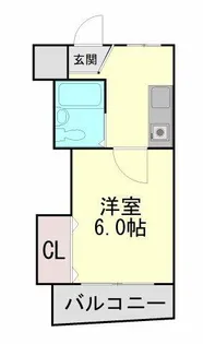 ロマネスク六甲【4階】の間取り