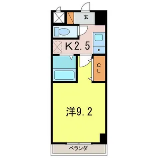 A・City三河安城東町【5階】の間取り