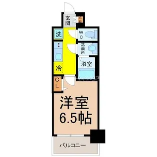 プレサンスTHE新栄【8階】の間取り