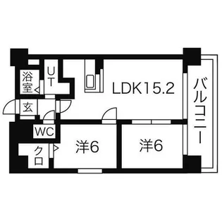 レイラ【04s号室】の間取り