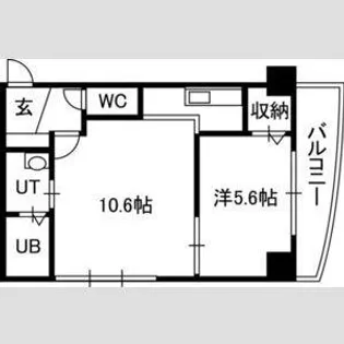 HYDE PARK【10階】の間取り