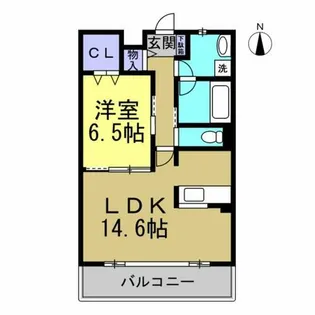 HOLLY HILLS RESIDENCE EAST【3階】の間取り