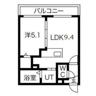 Le Pivot【3階】の間取り